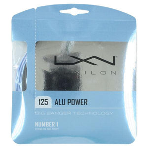 Big Banger ALU Power 125/17G Ice Blue String Strings Luxilon