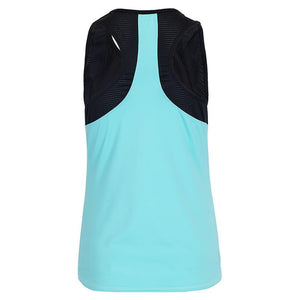 Women's Giovanni Tennis Tank Black and White Apparel Cross Court