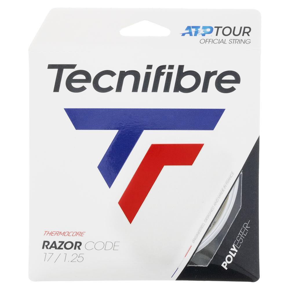 Razor Code White Tennis String Strings Tecnifibre