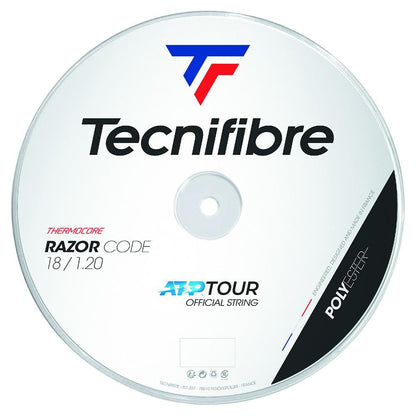 Razor Code White Tennis Reel Strings Tecnifibre