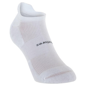 Hi Performance Cushion No Show Tab Socks White Socks Feetures