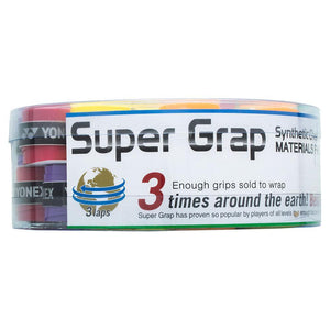 Super Grap Tennis Overgrip 36 Piece Bucket Accessories Yonex