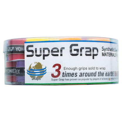 Super Grap Tennis Overgrip 36 Piece Bucket Accessories Yonex