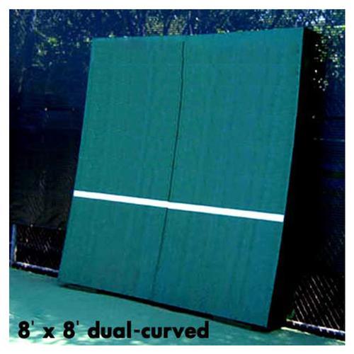 DUAL-CURVED BACKBOARD 8X8 Court Equipment Oncourt Offcourt