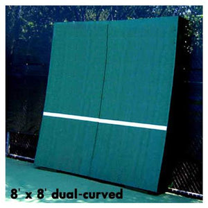 DUAL-CURVED BACKBOARD 8X8 Court Equipment Oncourt Offcourt