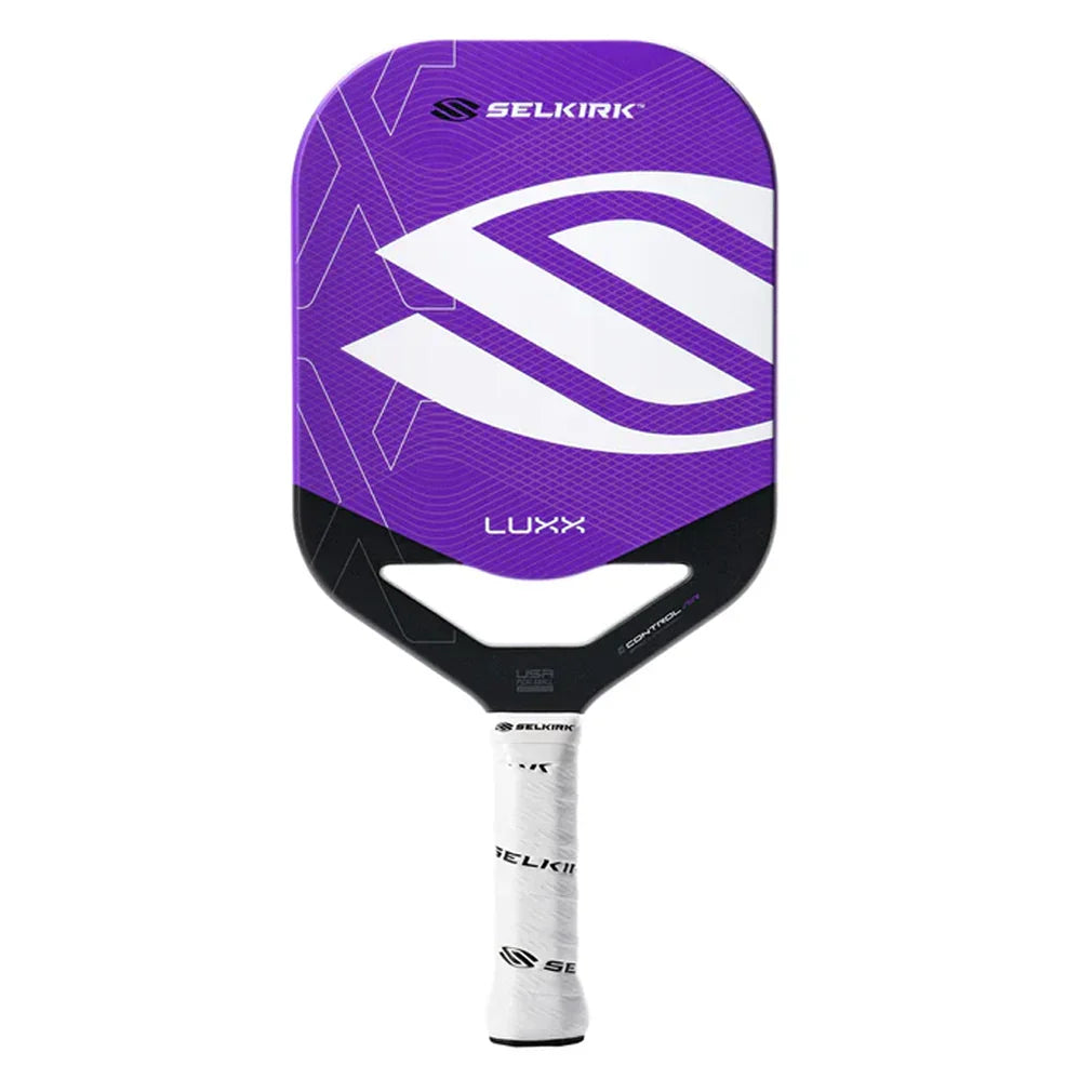 Luxx Control Epic- InfiniGrit Pickleball Paddle Purple Racquets Selkirk