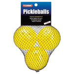 Outdoor Pickleballs 3 Pack Yellow Balls Tourna