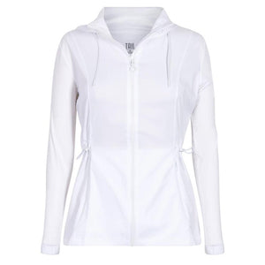 Women's Nola Tennis Jacket Chalk Apparel Tail