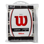 Pro Overgrip Tennis Grip 12 Pack Black Accessories Wilson