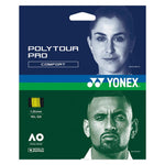 POLYTOUR PRO Flash Yellow Tennis String Strings Yonex
