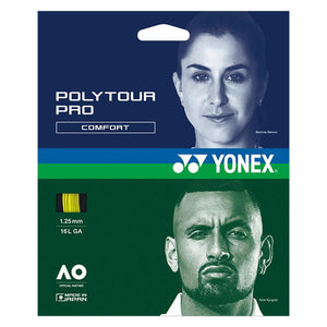POLYTOUR PRO Flash Yellow Tennis String Strings Yonex