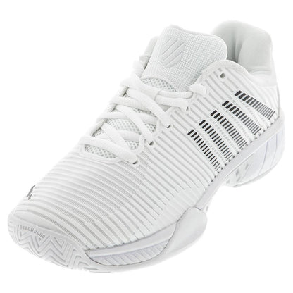 Women's Hypercourt Express 2 Tennis Shoes White and Black K-Swiss