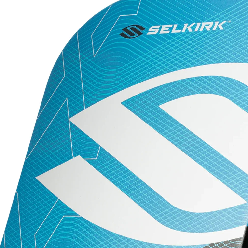 Luxx Control Invikta Pickelball Paddle Blue Racquets Selkirk