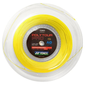 POLYTOUR PRO Tennis String Reel Yellow Strings Yonex
