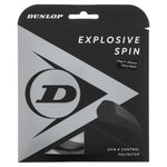 Explosive Spin Black 16G Tennis String Strings Dunlop