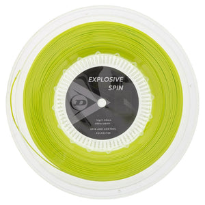 Explosive Spin Yellow 16G Tennis String Reel Strings Dunlop