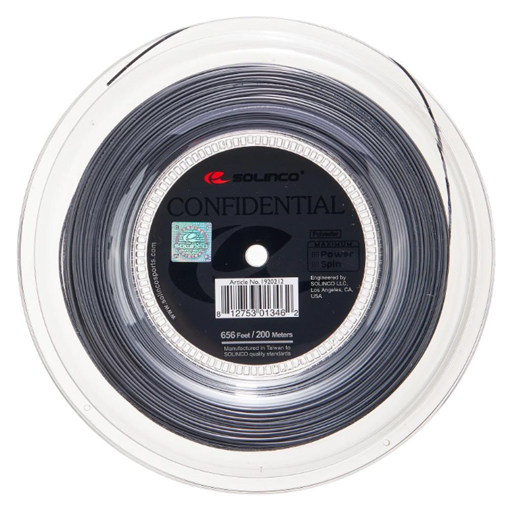 Confidential Tennis String Reel Strings Solinco