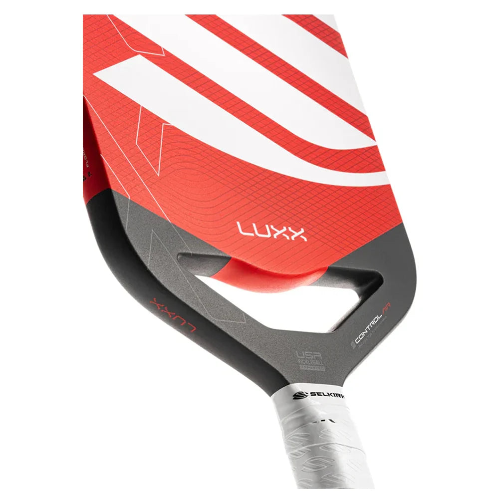 Luxx Control Invikta - InfiniGrit Pickleball Paddle Red Racquets Selkirk
