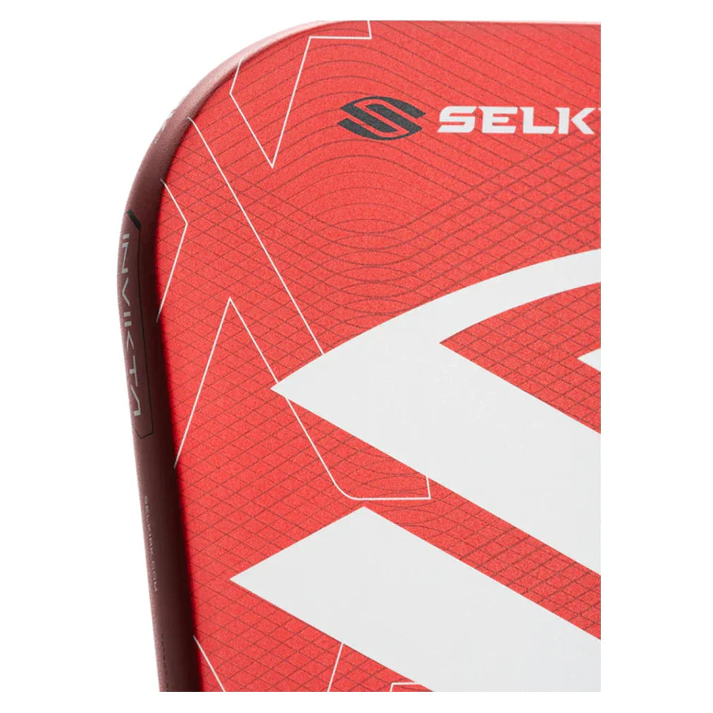 Luxx Control Invikta - InfiniGrit Pickleball Paddle Red Racquets Selkirk