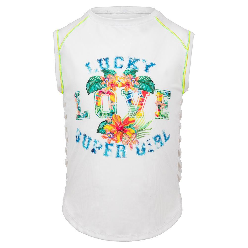 Girls' Tennis Muscle Tank Apparel Lucky In Love