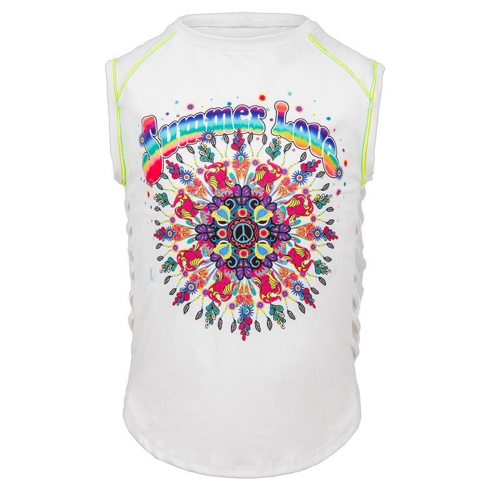Girls' Tennis Muscle Tank Apparel Lucky In Love