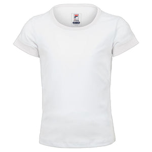 Girls' Short Sleeve Tennis Crew Apparel Fila