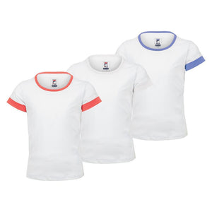 Girls' Short Sleeve Tennis Crew Apparel Fila