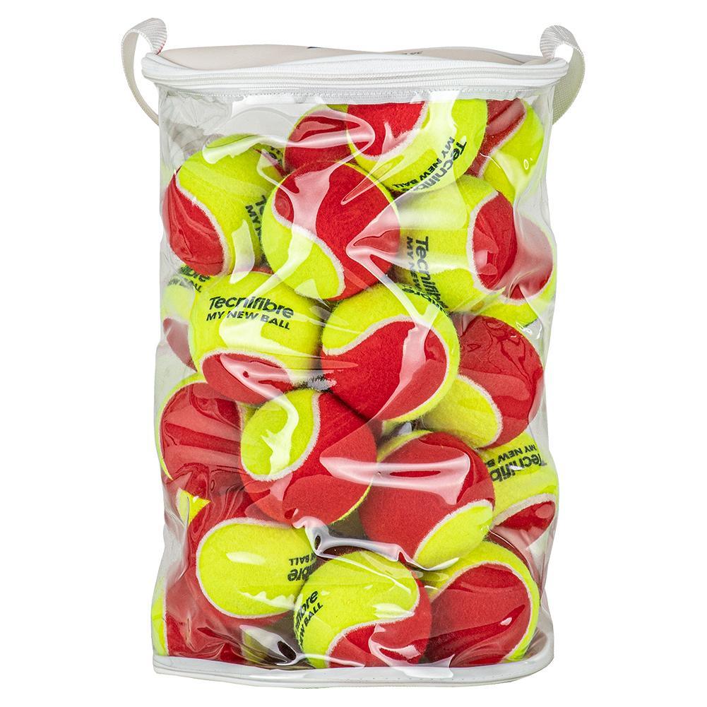 My New Ball Stage 3 Red Tennis Balls Bag of 36 Balls Tecnifibre