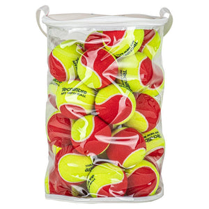 My New Ball Stage 3 Red Tennis Balls Bag of 36 Balls Tecnifibre