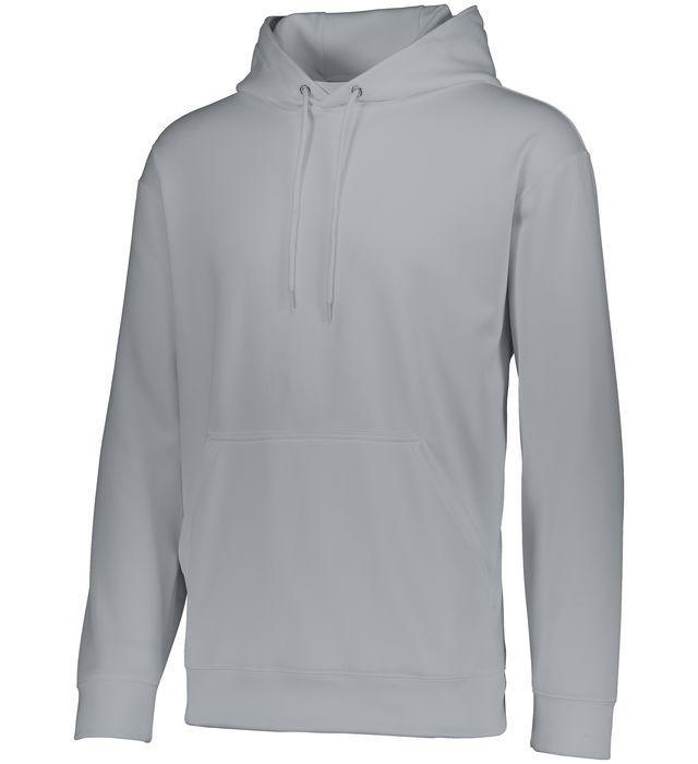 Youth Wicking Fleece Hoodie Apparel Augusta