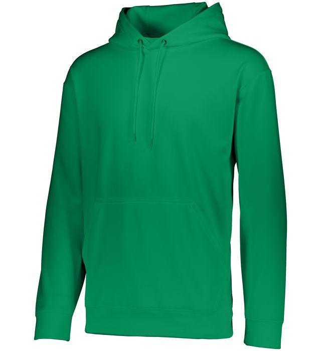 Youth Wicking Fleece Hoodie Apparel Augusta