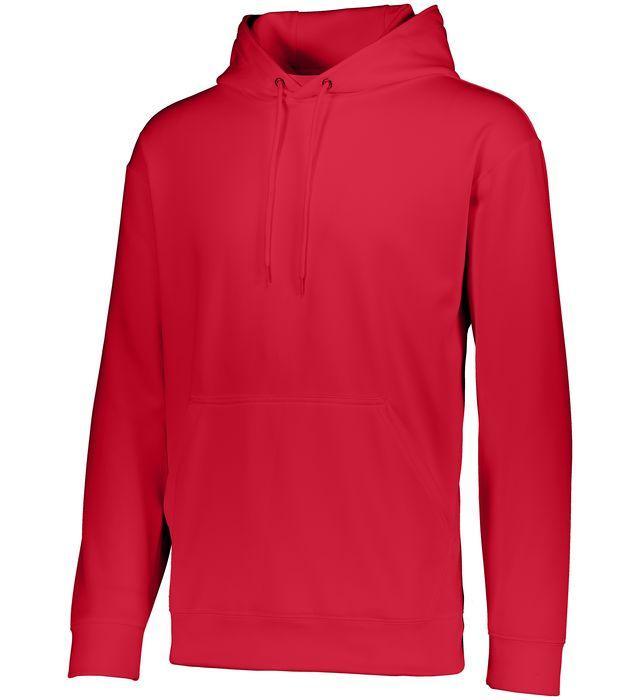 Youth Wicking Fleece Hoodie Apparel Augusta