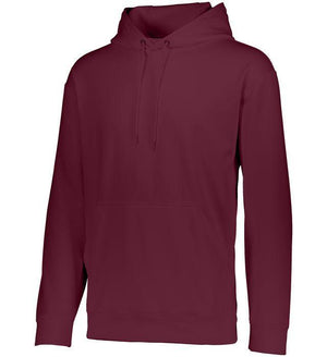 Youth Wicking Fleece Hoodie Apparel Augusta