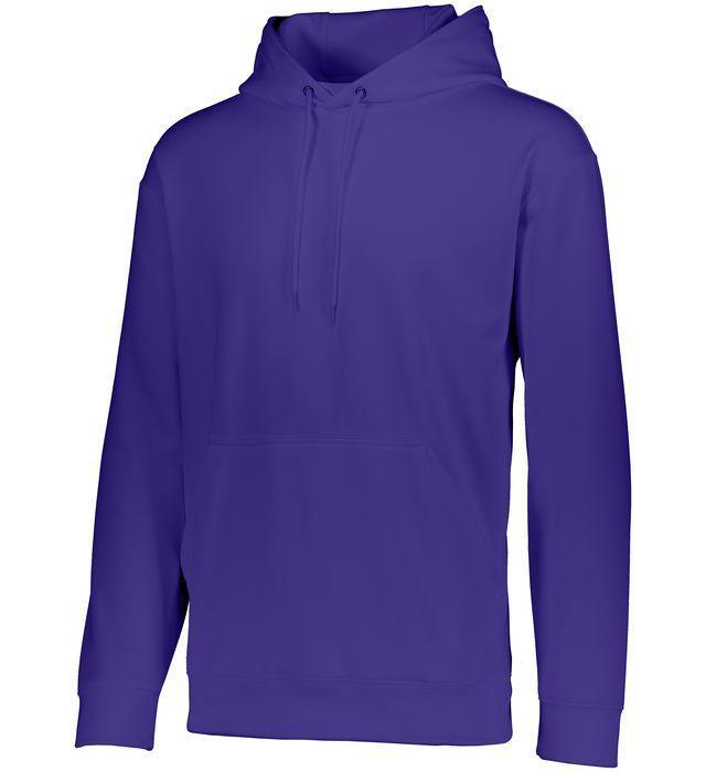 Youth Wicking Fleece Hoodie Apparel Augusta