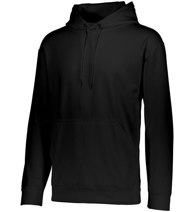 Youth Wicking Fleece Hoodie Apparel Augusta