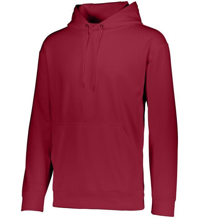 Youth Wicking Fleece Hoodie Apparel Augusta