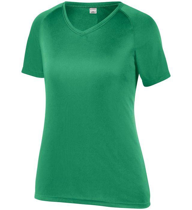Girls Attain Wicking Tee Apparel Augusta