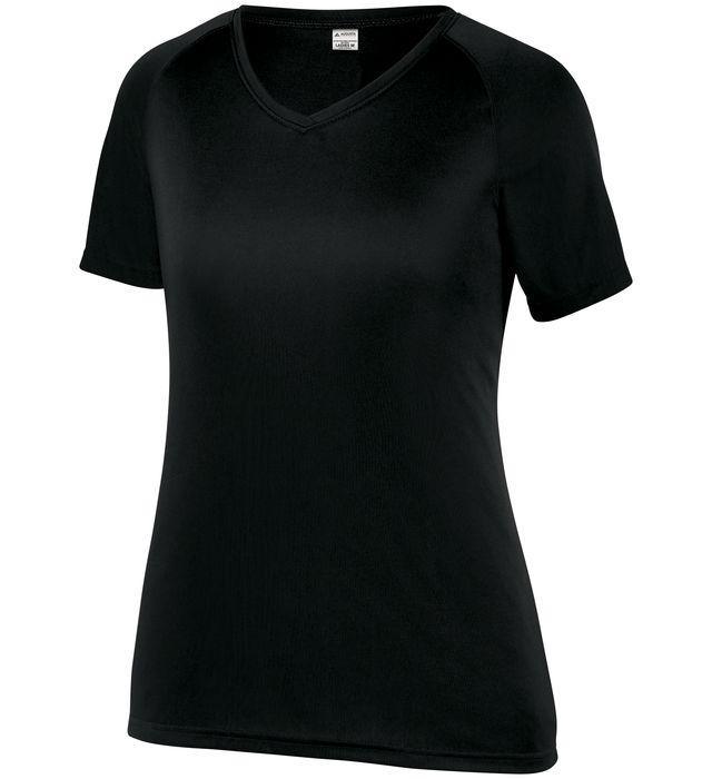 Girls Attain Wicking Tee Apparel Augusta