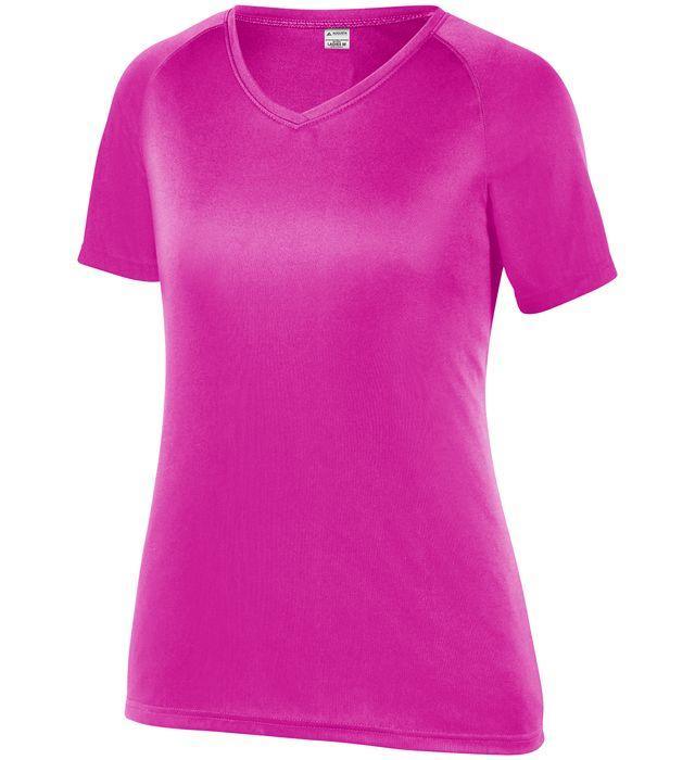 Girls Attain Wicking Tee Apparel Augusta