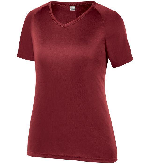 Girls Attain Wicking Tee Apparel Augusta