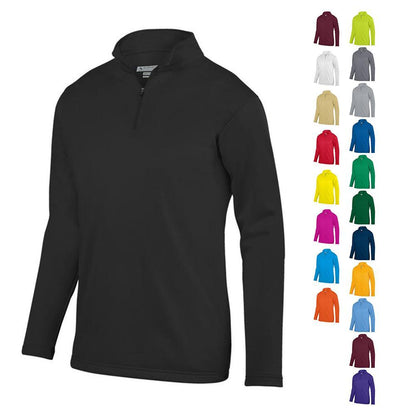 Youth Wicking Fleece Pullover Apparel Augusta
