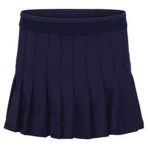 Women`s Long Retro Pleated Tennis Skort Apparel Lucky In Love