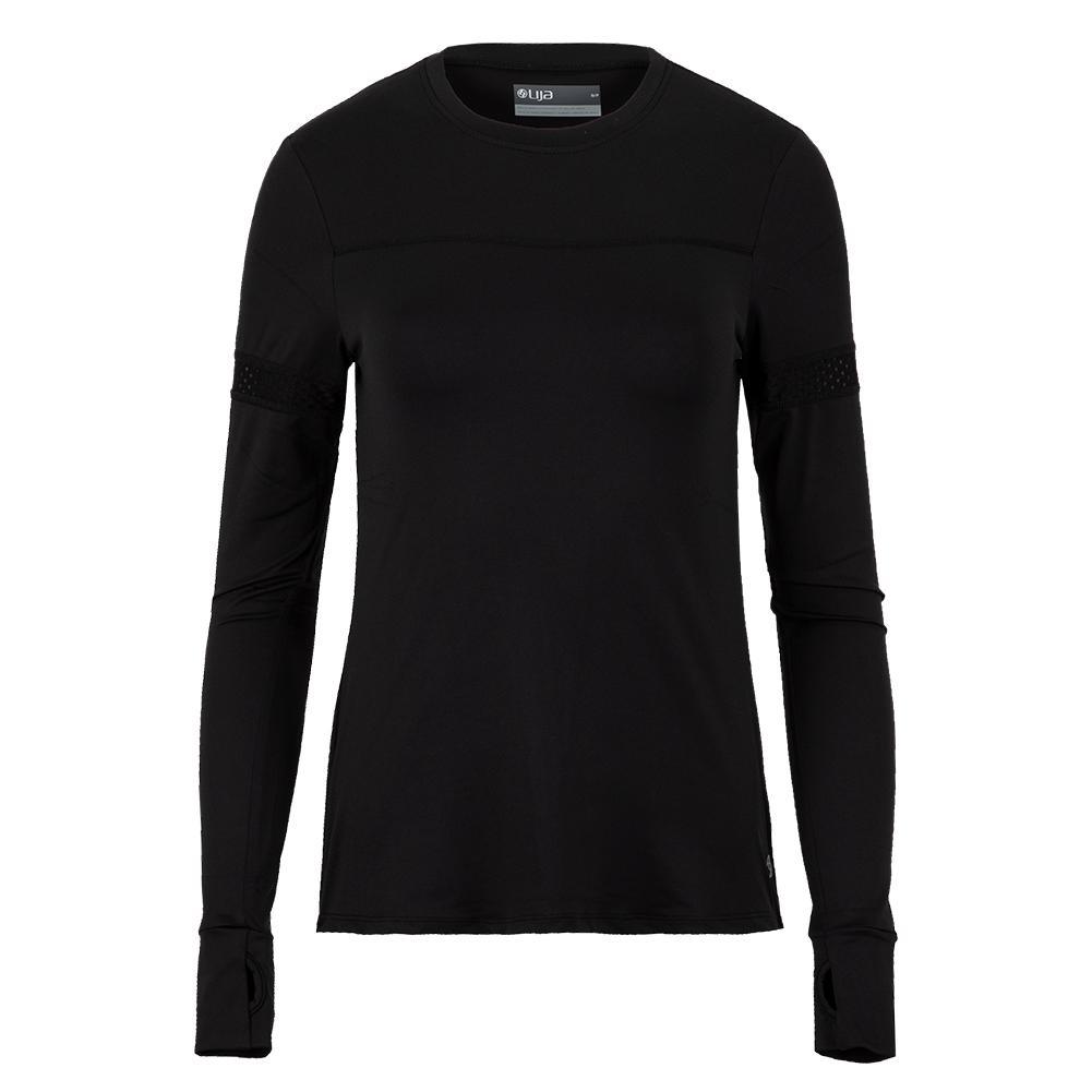 Women's Pacer Long Sleeve Tennis Top Apparel Lija