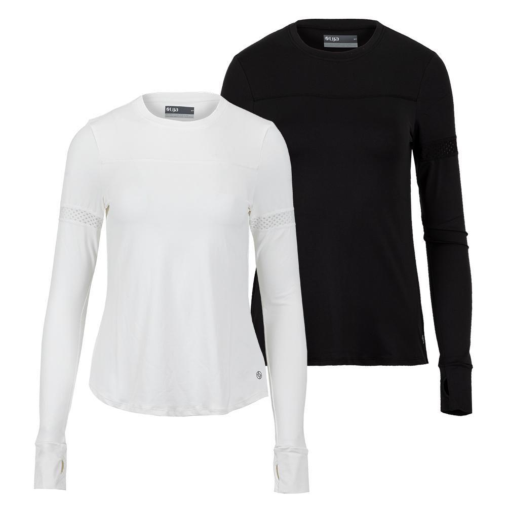 Women's Pacer Long Sleeve Tennis Top Apparel Lija