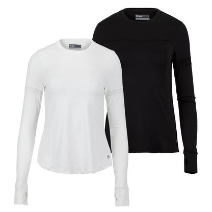 Women's Pacer Long Sleeve Tennis Top Apparel Lija