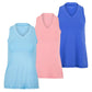 Women's UV Racerback Tennis Tank Apparel Sofibella