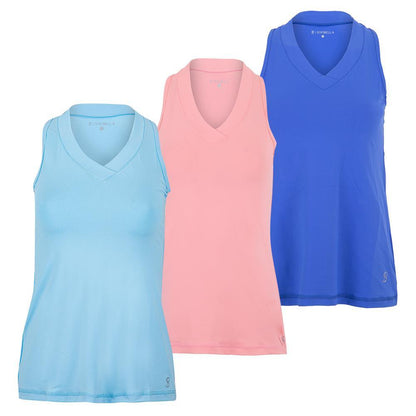 Women's UV Racerback Tennis Tank Apparel Sofibella