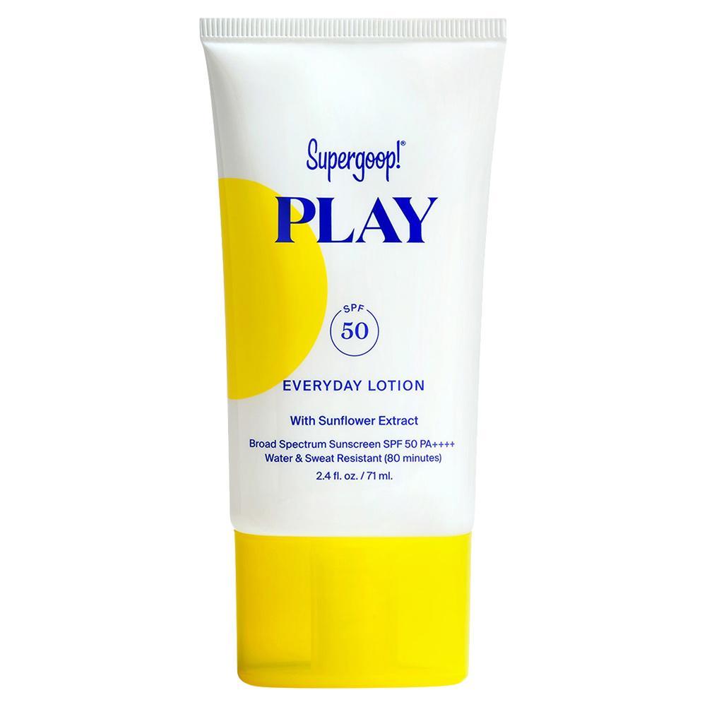 PLAY Everyday Lotion SPF 50 with Sunflower Extract 2.4oz Accessories Supergoop