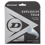 Silver - Explosive Tour Silver 17G Tennis String Strings Dunlop