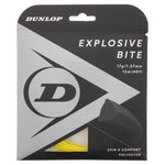 Explosive Bite Yellow 17G Tennis String Strings Dunlop